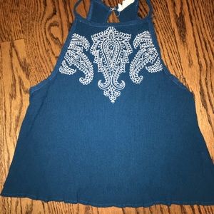 L.A. Hearts - blue tank
